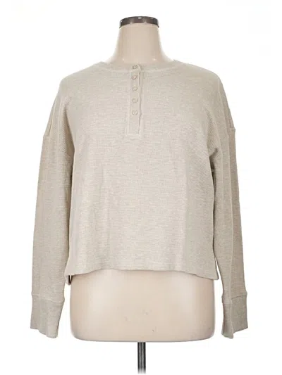 Pre-owned Haven Well Within Pullover Sweater In Gray