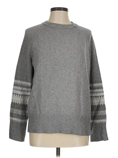 Pre-owned Haven Well Within Pullover Sweater In Gray