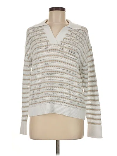 Pre-owned Haven Well Within Pullover Sweater In Ivory
