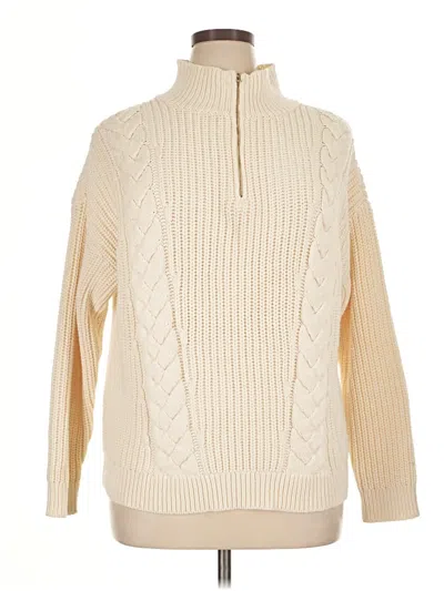 Pre-owned Haven Well Within Pullover Sweater In Ivory