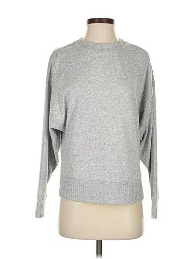 Pre-owned Haven Well Within Pullover Sweater In Silver