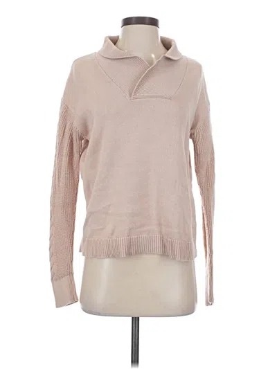 Pre-owned Haven Well Within Pullover Sweater In Tan