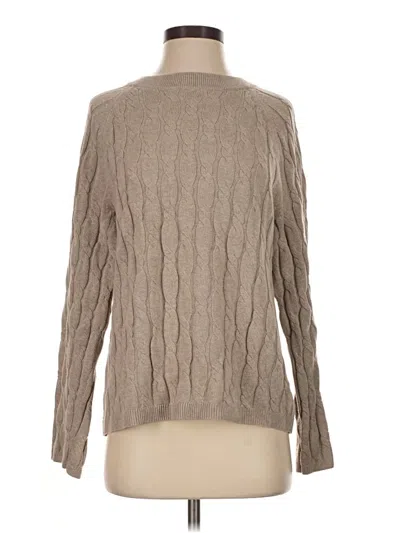 Pre-owned Haven Well Within Pullover Sweater In Tan