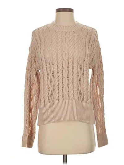 Pre-owned Haven Well Within Pullover Sweater In Tan