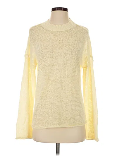 Pre-owned Haven Well Within Pullover Sweater In Yellow