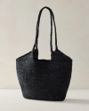 Haven Well Within Raffia Tote In Black
