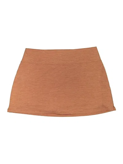 Pre-owned Haven Well Within Skort In Brown