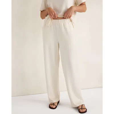 Haven Well Within Soft Knit Relaxed Barrel Leg Pants In Neutral
