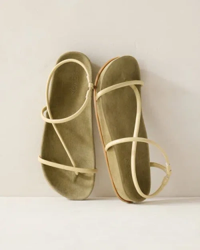 Haven Well Within Strappy Leather Molded Sandals In Neutral