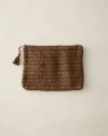 Haven Well Within Straw Clutch In Brown