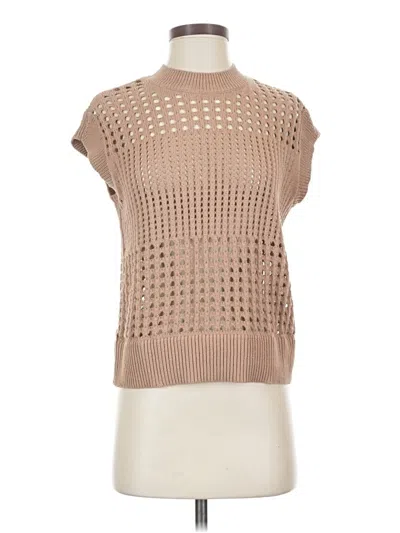 Pre-owned Haven Well Within Sweater Vest In Tan