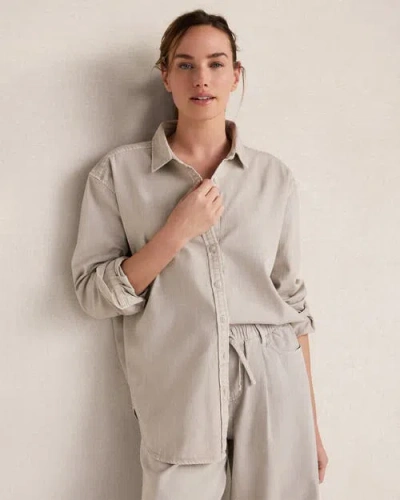 Haven Well Within The Daily Shirt In Garment Dye Ash