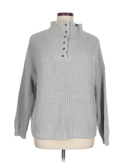 Pre-owned Haven Well Within Turtleneck Sweater In Gray