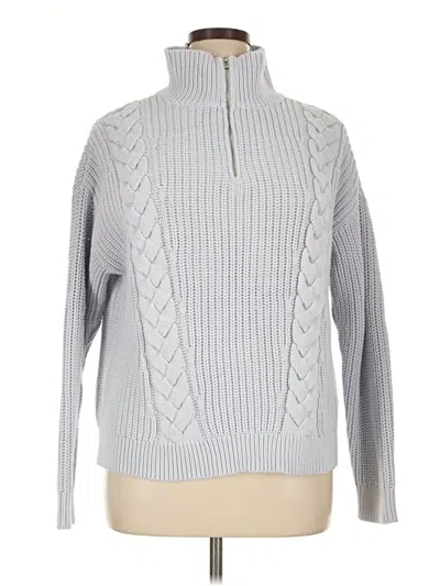 Pre-owned Haven Well Within Turtleneck Sweater In Gray