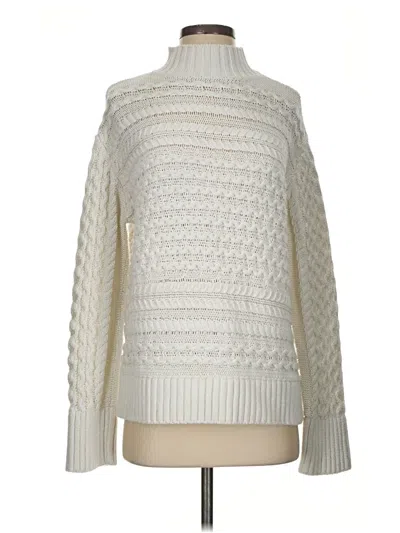 Pre-owned Haven Well Within Turtleneck Sweater In Ivory