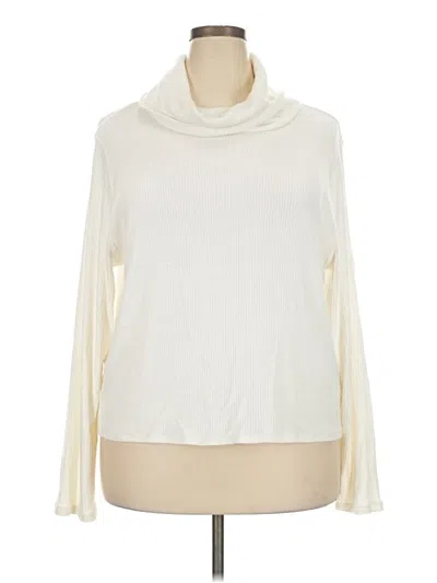 Pre-owned Haven Well Within Turtleneck Sweater In Ivory