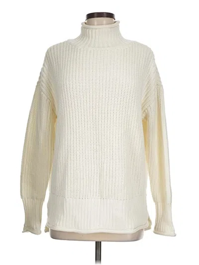Pre-owned Haven Well Within Turtleneck Sweater In Ivory