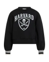 Haveone Man Sweatshirt Black Size Onesize Cotton, Polyester In Black