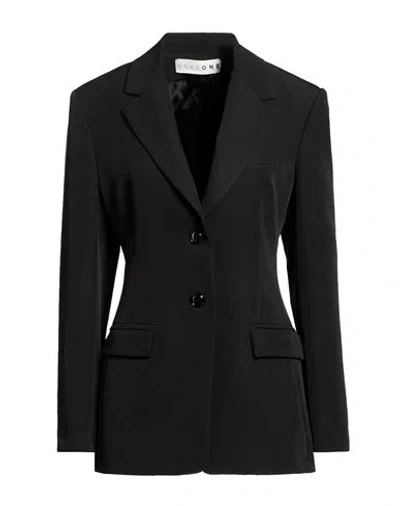 Haveone Woman Blazer Black Size S Polyester, Elastane