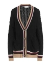 Haveone Woman Cardigan Black Size Onesize Acrylic, Polyester