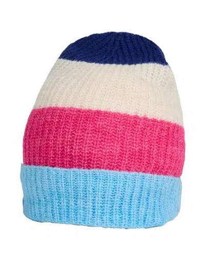 Haveone Woman Hat Azure Size Onesize Acrylic, Polyamide, Wool, Viscose