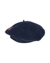 Haveone Woman Hat Midnight Blue Size Onesize Wool In Blue