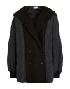 Haveone Woman Jacket Black Size M Polyester