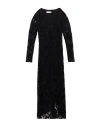 Haveone Woman Maxi Dress Black Size M Polyamide, Polyester In Black