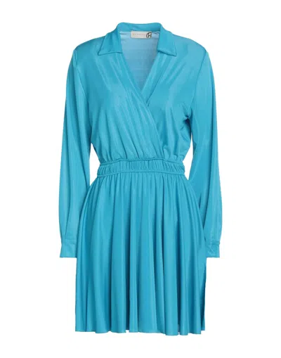Haveone Short Dresses In Blue