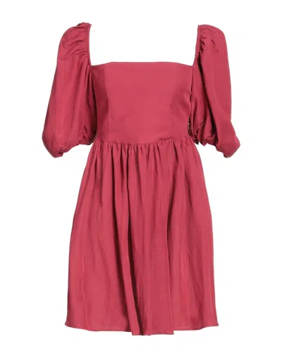 Haveone Short Dresses In Red