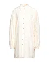 Haveone Short Dresses In White