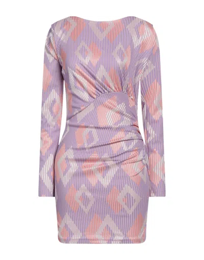 Haveone Short Dresses In Purple
