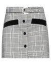 Haveone Woman Mini Skirt Black Size M Polyester, Viscose, Elastane In Black