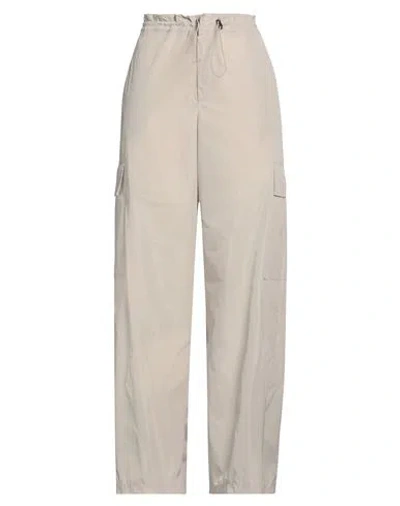 Haveone Woman Pants Beige Size M Polyester In Neutral