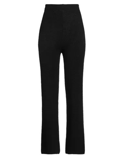 Haveone Woman Pants Black Size Onesize Acrylic, Wool, Viscose, Alpaca Wool