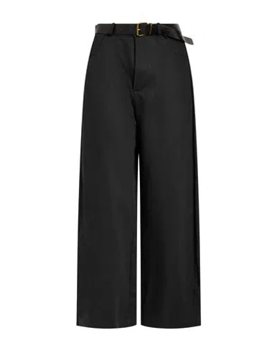 Haveone Woman Pants Black Size S Lyocell