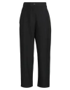 Haveone Woman Pants Black Size Xs Polyester, Viscose, Elastane In Black