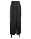 Haveone Woman Pants Charcoal Size M Polyester, Elastane In Black