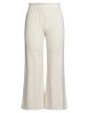 Haveone Woman Pants Cream Size Onesize Viscose, Polyester, Polyamide In White