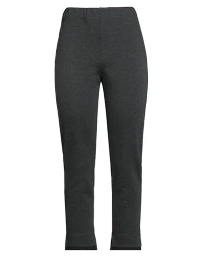 Haveone Woman Pants Grey Size L Viscose, Polyamide, Elastane In Gray