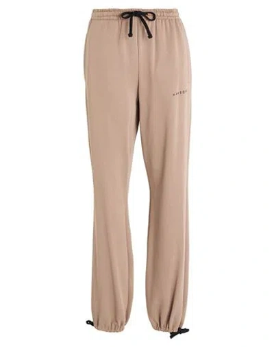 Haveone Woman Pants Light Brown Size Xs Cotton