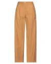 Haveone Woman Pants Marigold Size S Viscose, Polyester In Yellow