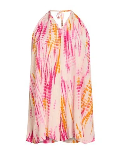 Haveone Woman Playsuit Fuchsia Size S Viscose In Multi