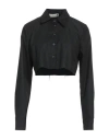 Haveone Woman Shirt Charcoal Size M Polyester, Viscose, Elastane In Grey