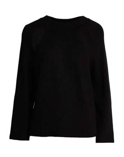 Haveone Woman Sweater Black Size Onesize Viscose, Polyester, Polyamide