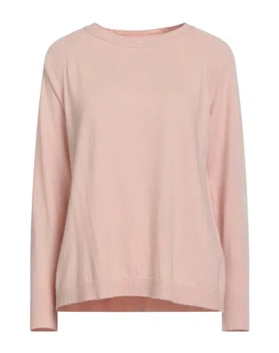 Haveone Woman Sweater Blush Size Onesize Viscose, Polyester, Polyamide In Pink