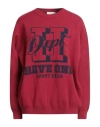 Haveone Woman Sweater Brick Size Onesize Viscose, Polyester, Polyamide In Red