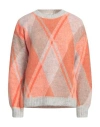 Haveone Woman Sweater Orange Size Onesize Acrylic, Polyamide, Viscose, Wool