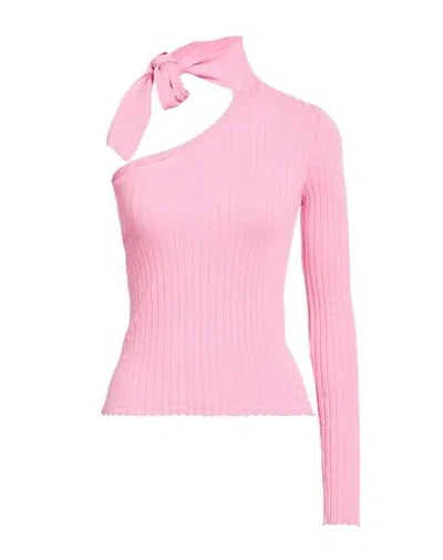 Haveone Woman Sweater Pink Size Onesize Viscose, Polyamide