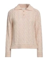 Haveone Woman Sweater Sand Size Onesize Acrylic, Mohair Wool, Polyamide, Viscose, Metallic Polyester